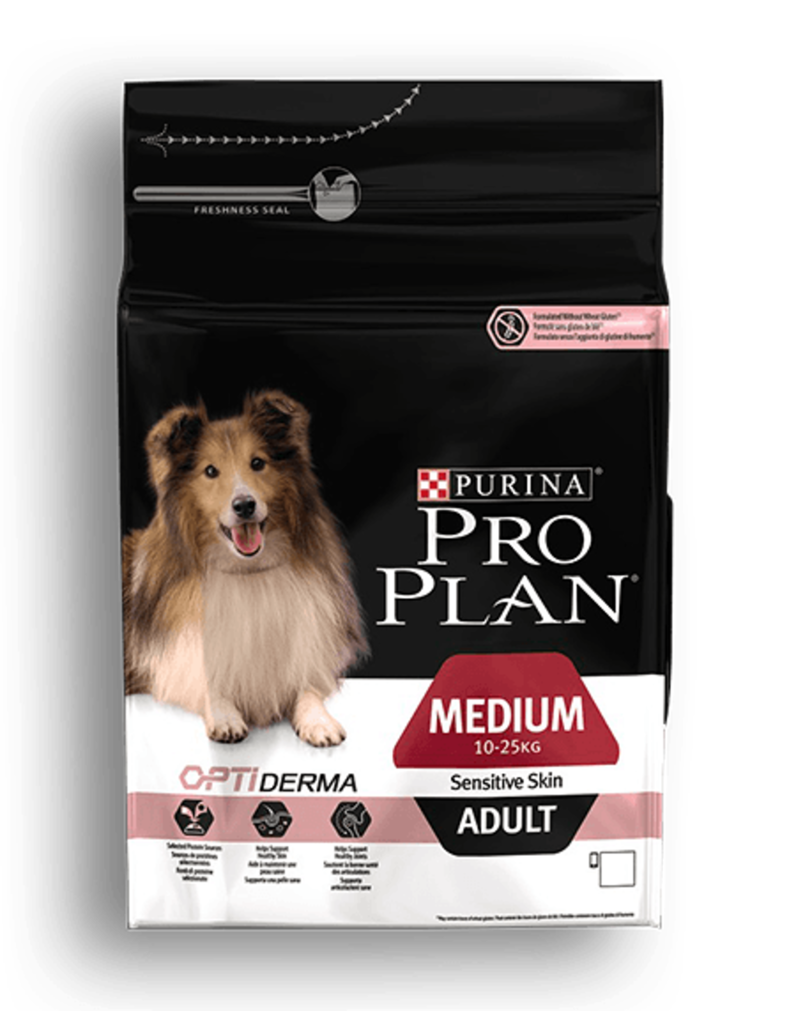 Pro Plan Adult Medium Sensitive Skin Optiderma Hund 14kg