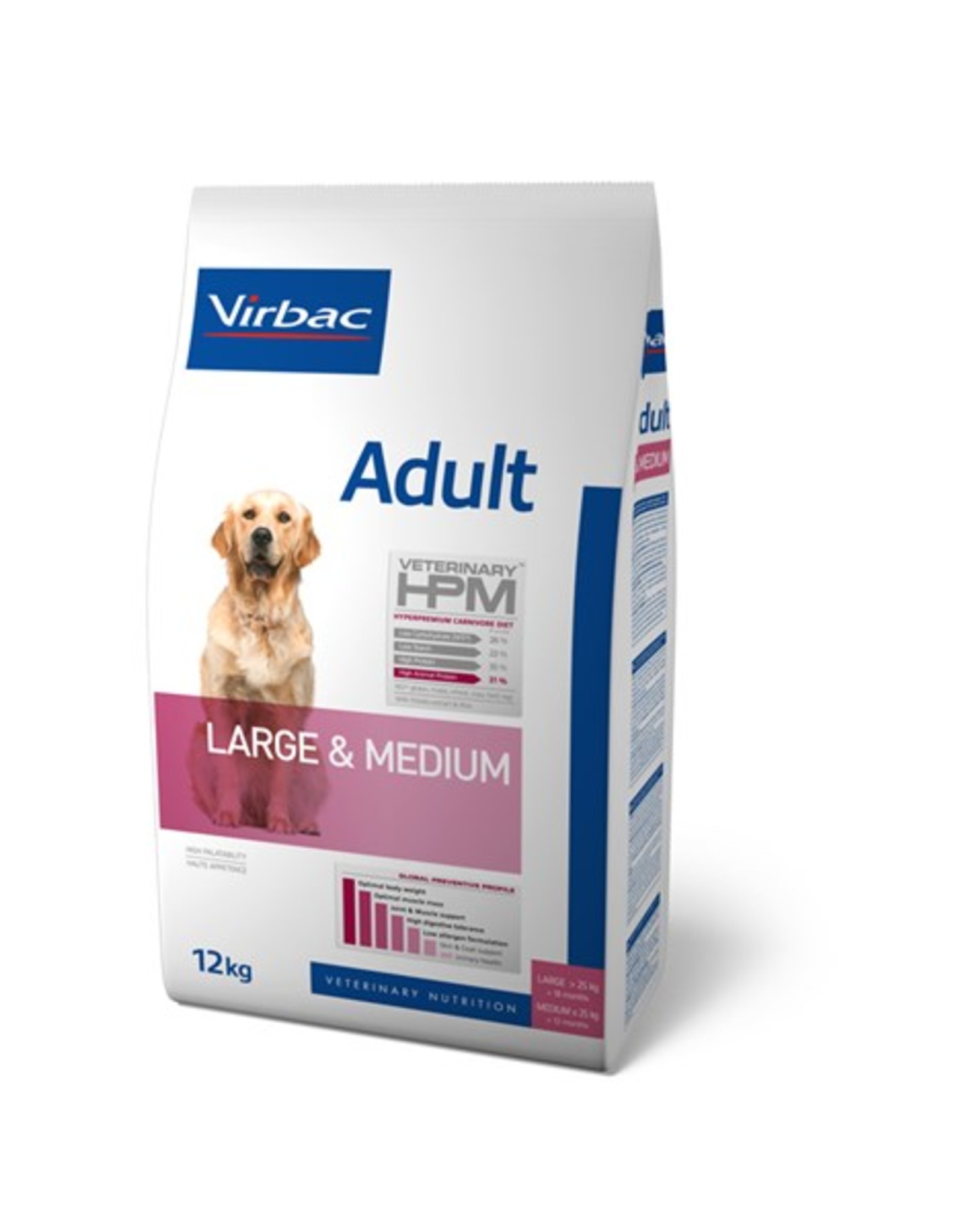 Virbac Virbac Hpm Hond Adult Large/medium Breed 3kg