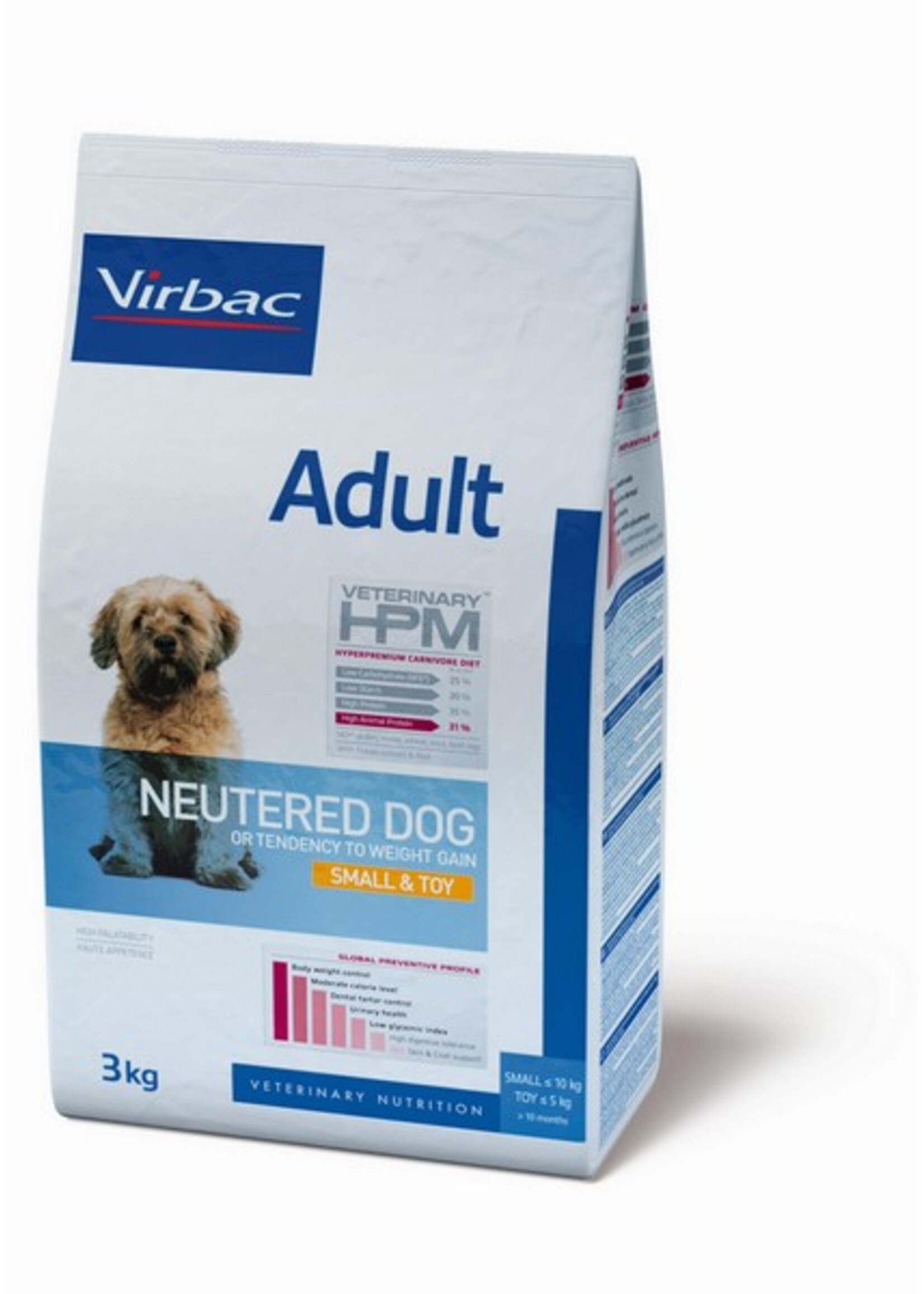 Virbac Virbac Hpm Hund Neutered Adult Small Breed/toy 1,5kg