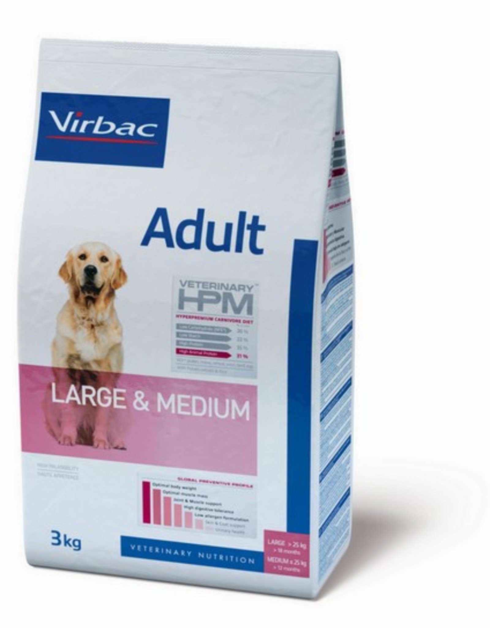 Virbac Virbac Hpm Dog Senior Large/medium Breed 3kg
