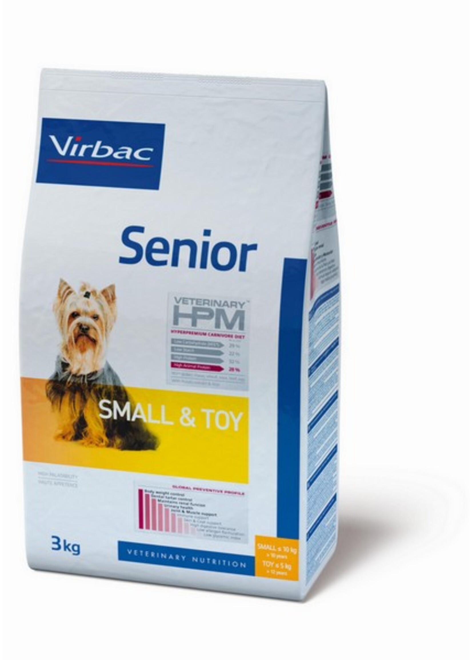 Virbac Virbac Hpm Dog Senior Small Breed/toy 3kg