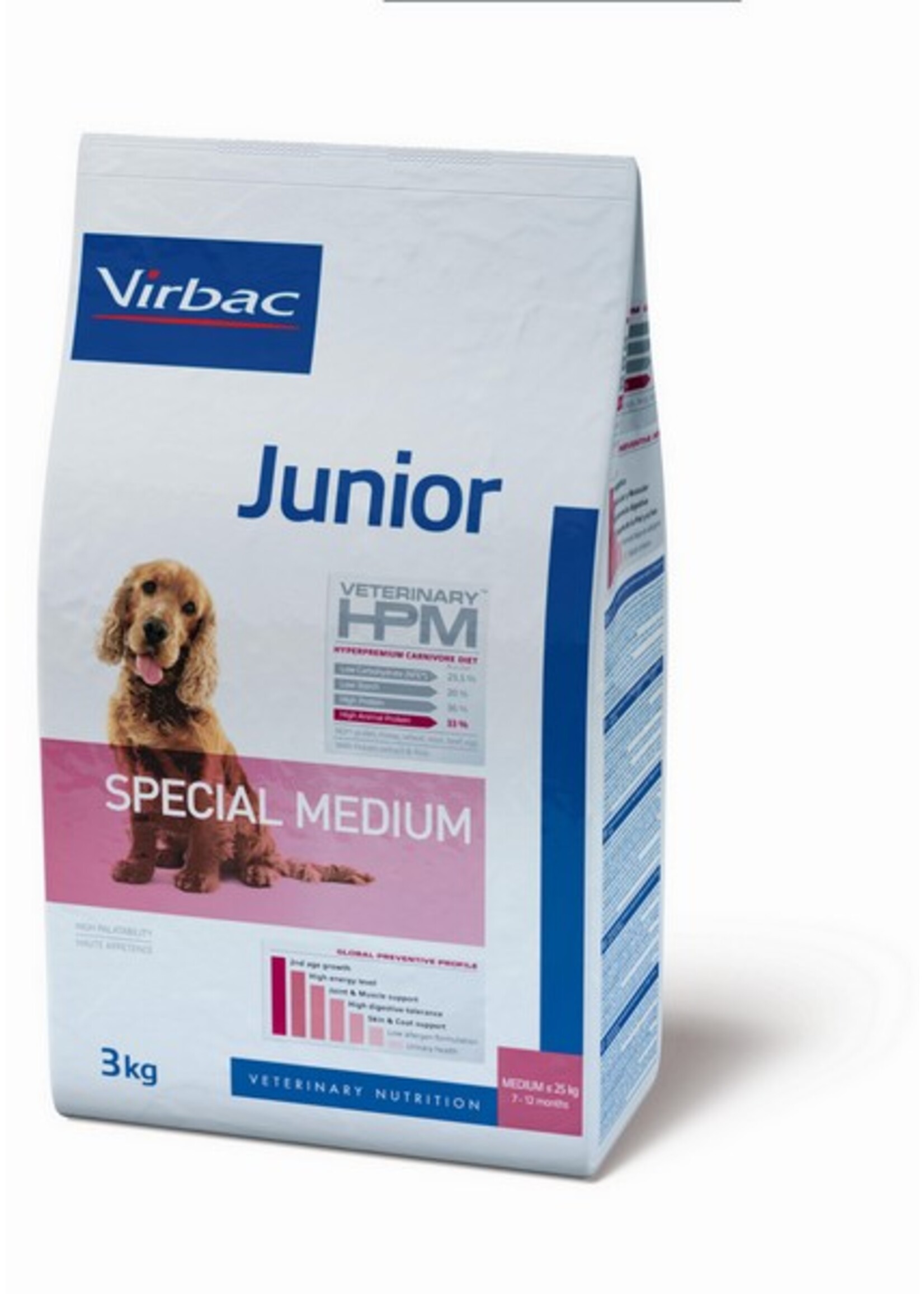 Virbac Virbac Hpm Dog Special Medium Junior 3kg