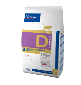 Virbac Virbac Hpm Cat Dermatology Support D1 3kg