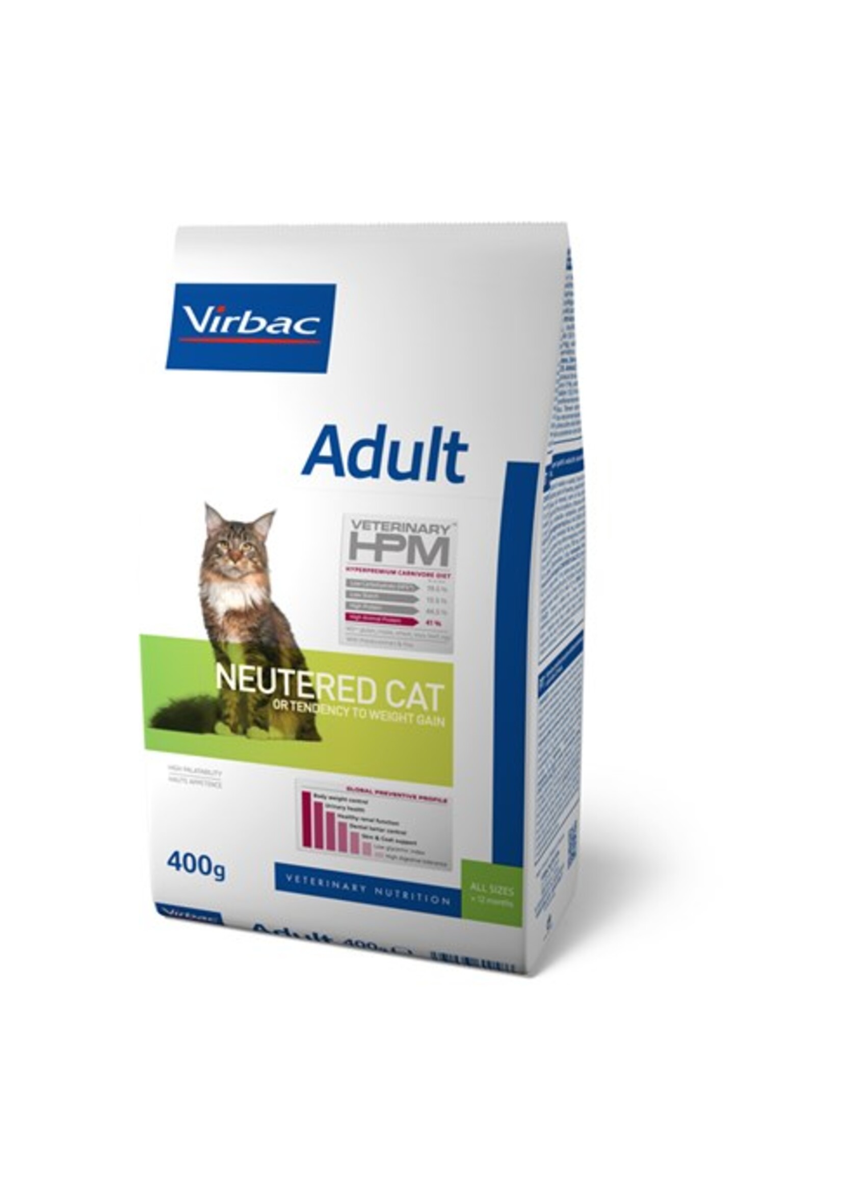 Virbac Virbac Hpm Cat Neutered Adult 0,4kg