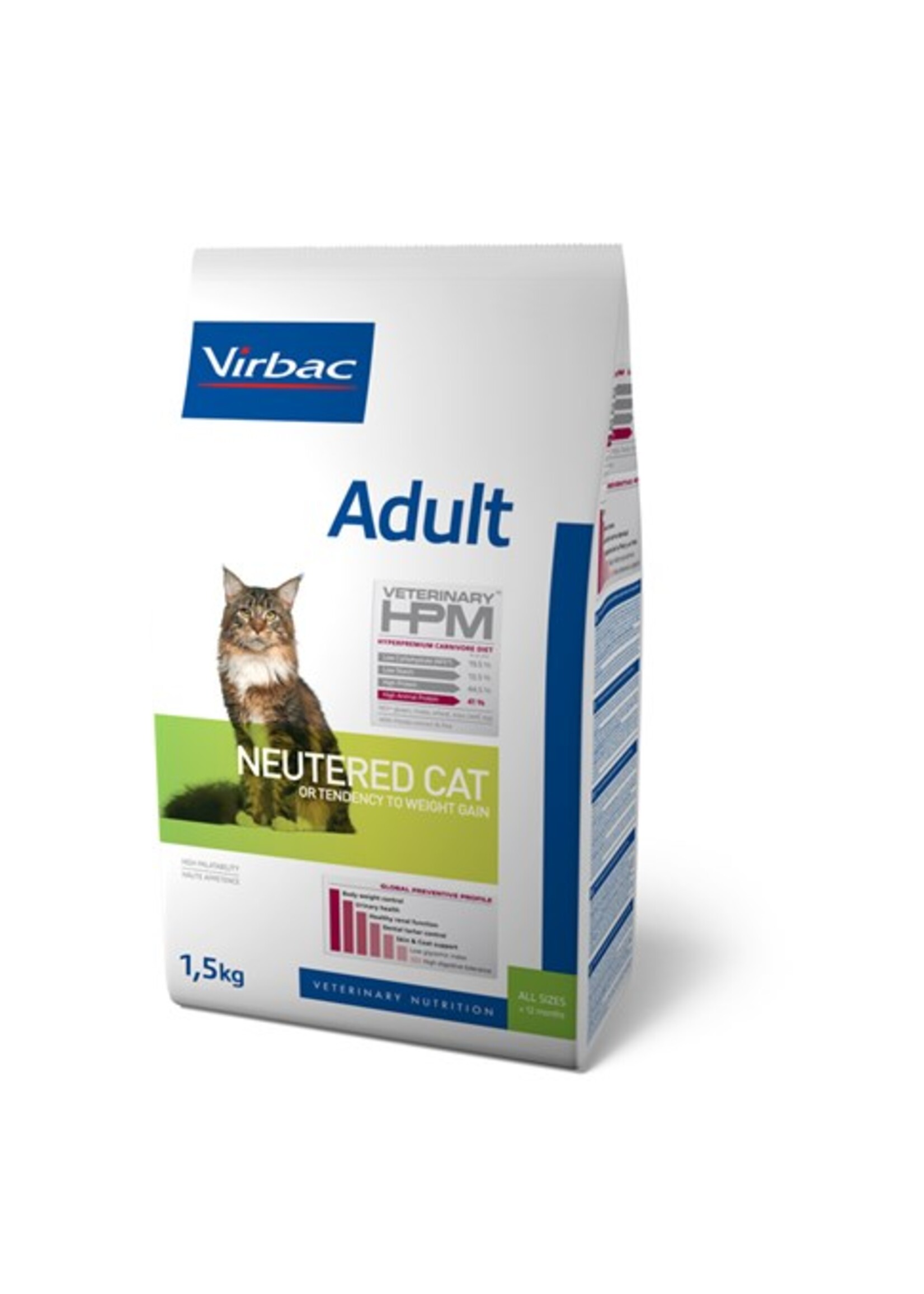 Virbac Virbac Hpm Katze Neutered Adult 1,5kg