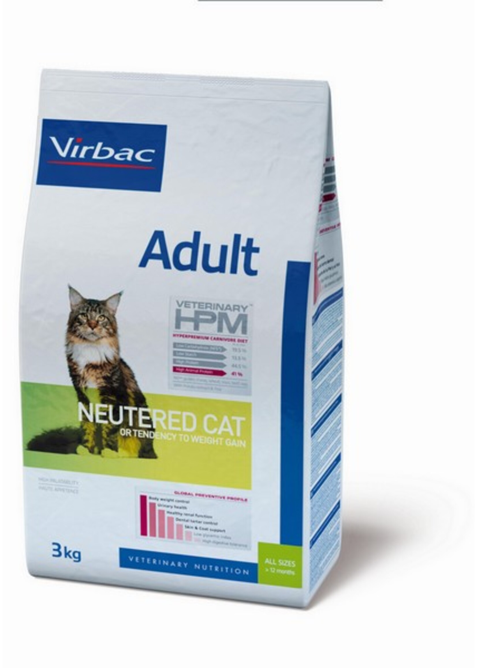 Virbac Virbac Hpm Chat Neutered Adult 3kg