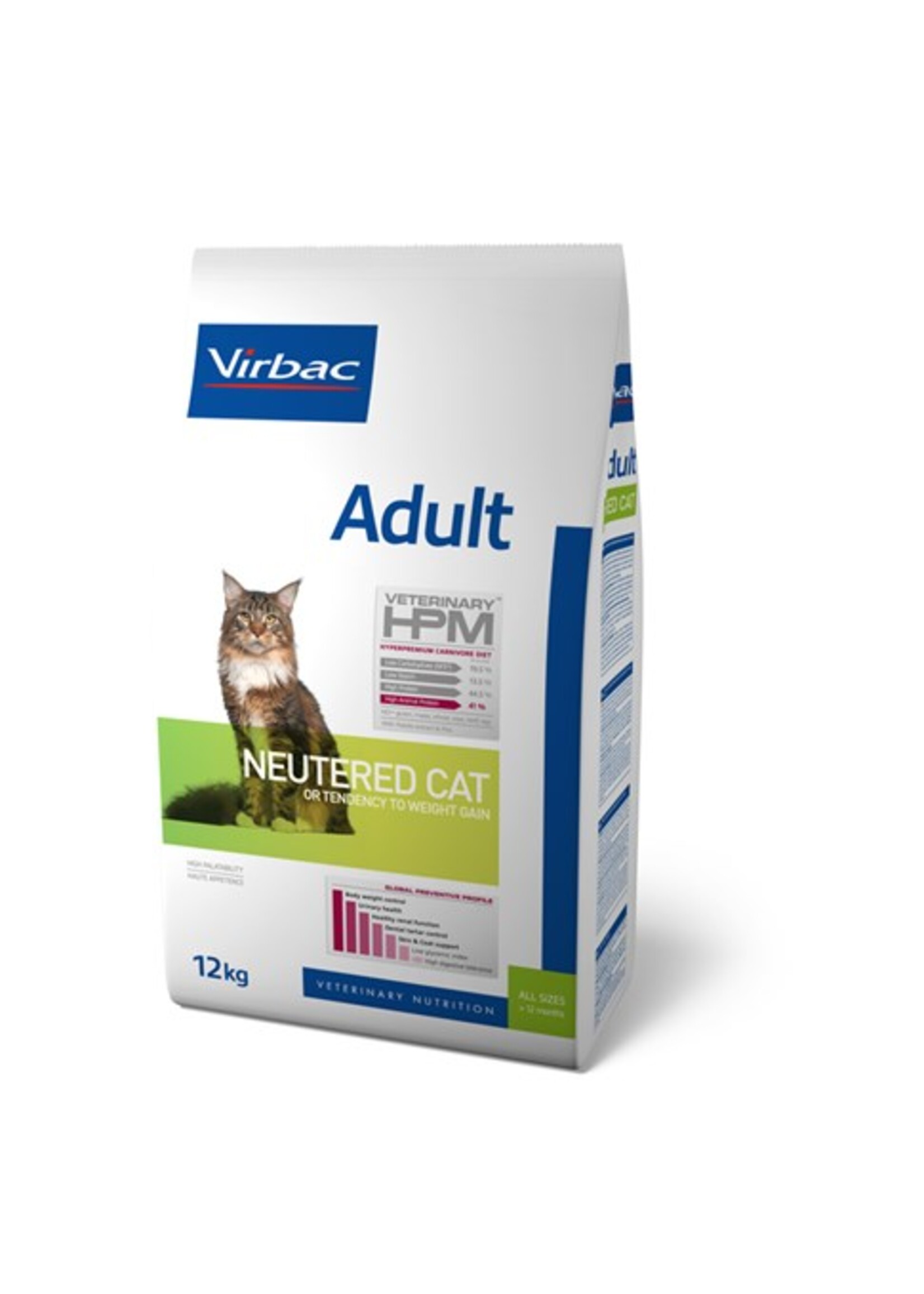 Virbac Virbac Hpm Chat Neutered Adult 12kg