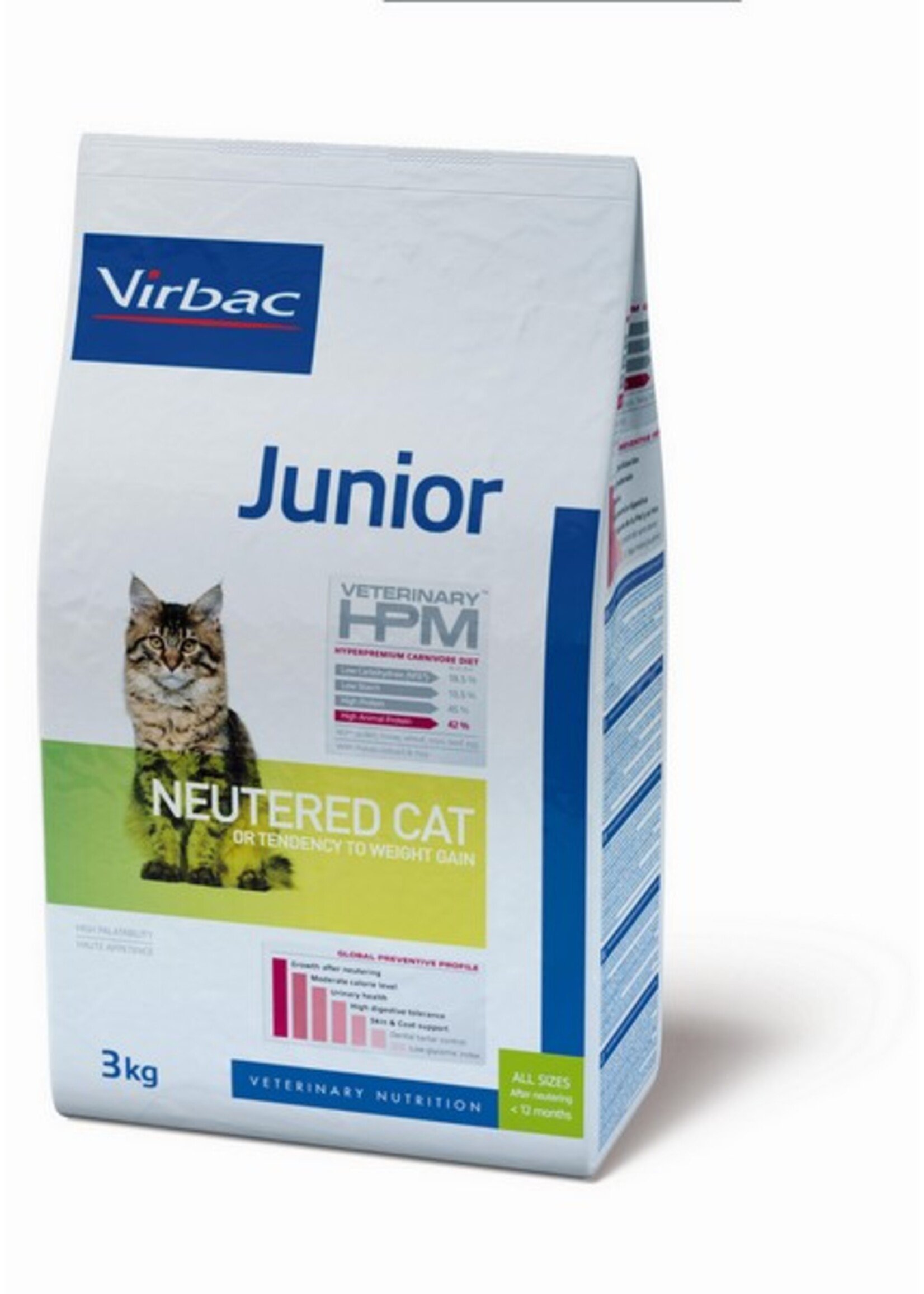 Virbac Virbac Hpm Cat Neutered Junior 3kg