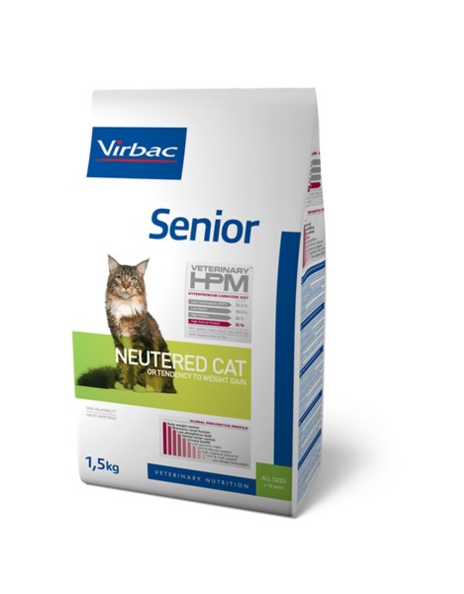 Virbac Virbac Hpm Cat Neutered Senior 1,5kg