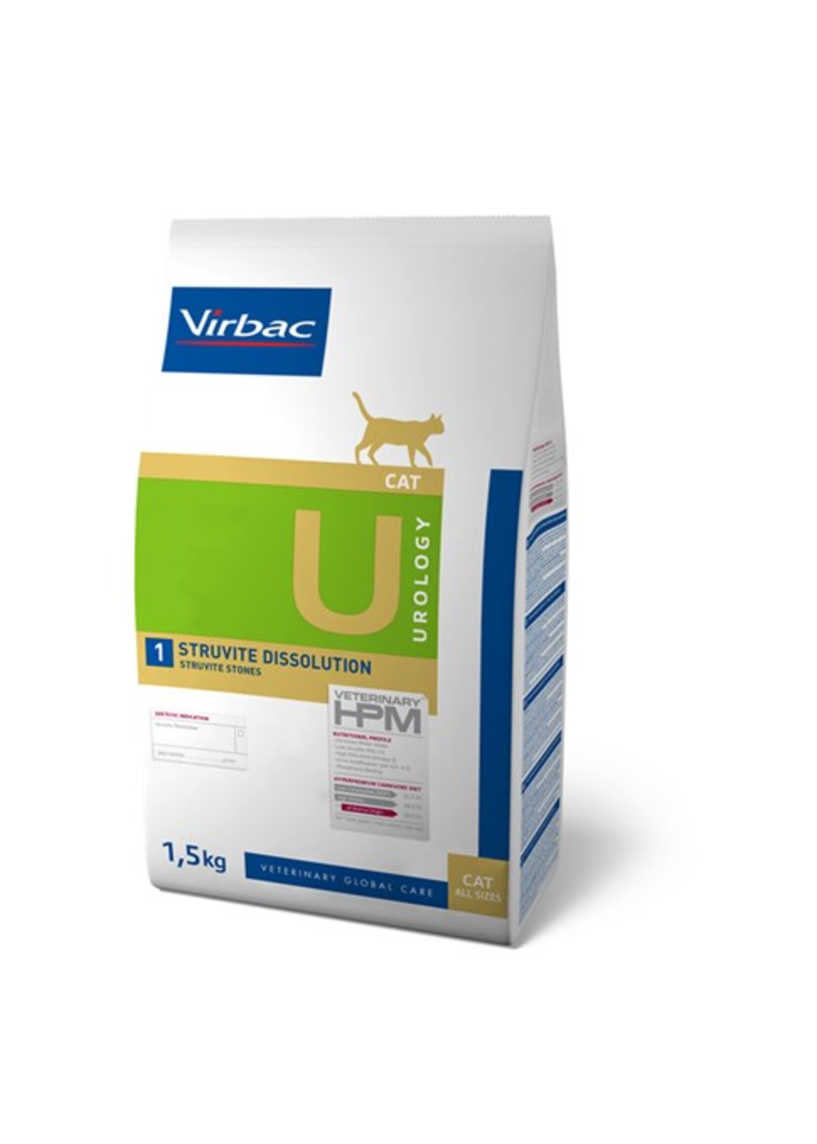 Virbac Virbac Hpm Cat Urology Struvite Dissolution U1 3kg