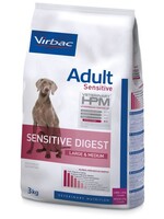 Virbac Virbac Hpm Chien Sensitive Digest Adult Large/medium 12kg