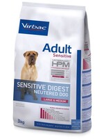 Virbac Virbac Hpm Chien Sensitive Digest Neutered Adult Lamb 12kg