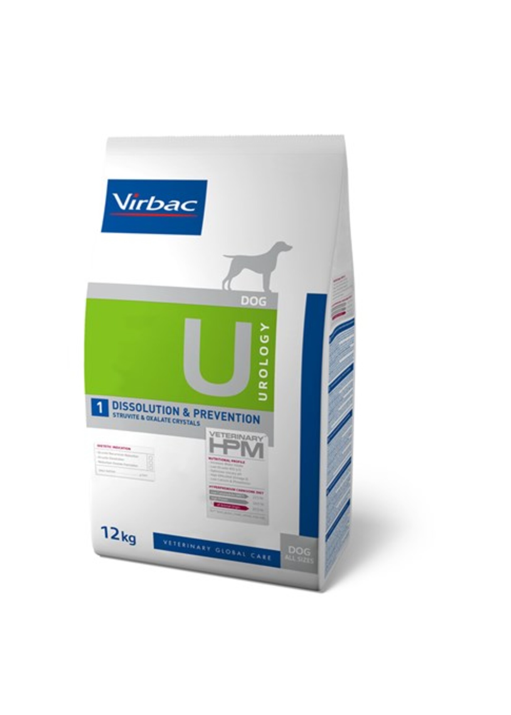 Virbac Virbac Hpm Chien Urology Struvite Dissolution/prevention U1 12kg