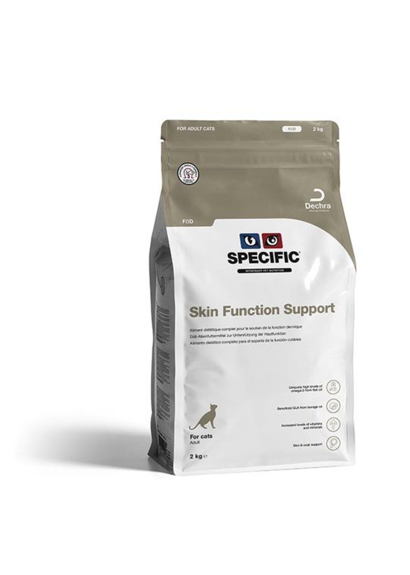 Specific Specific Fod Skin Function Support Katze 2kg