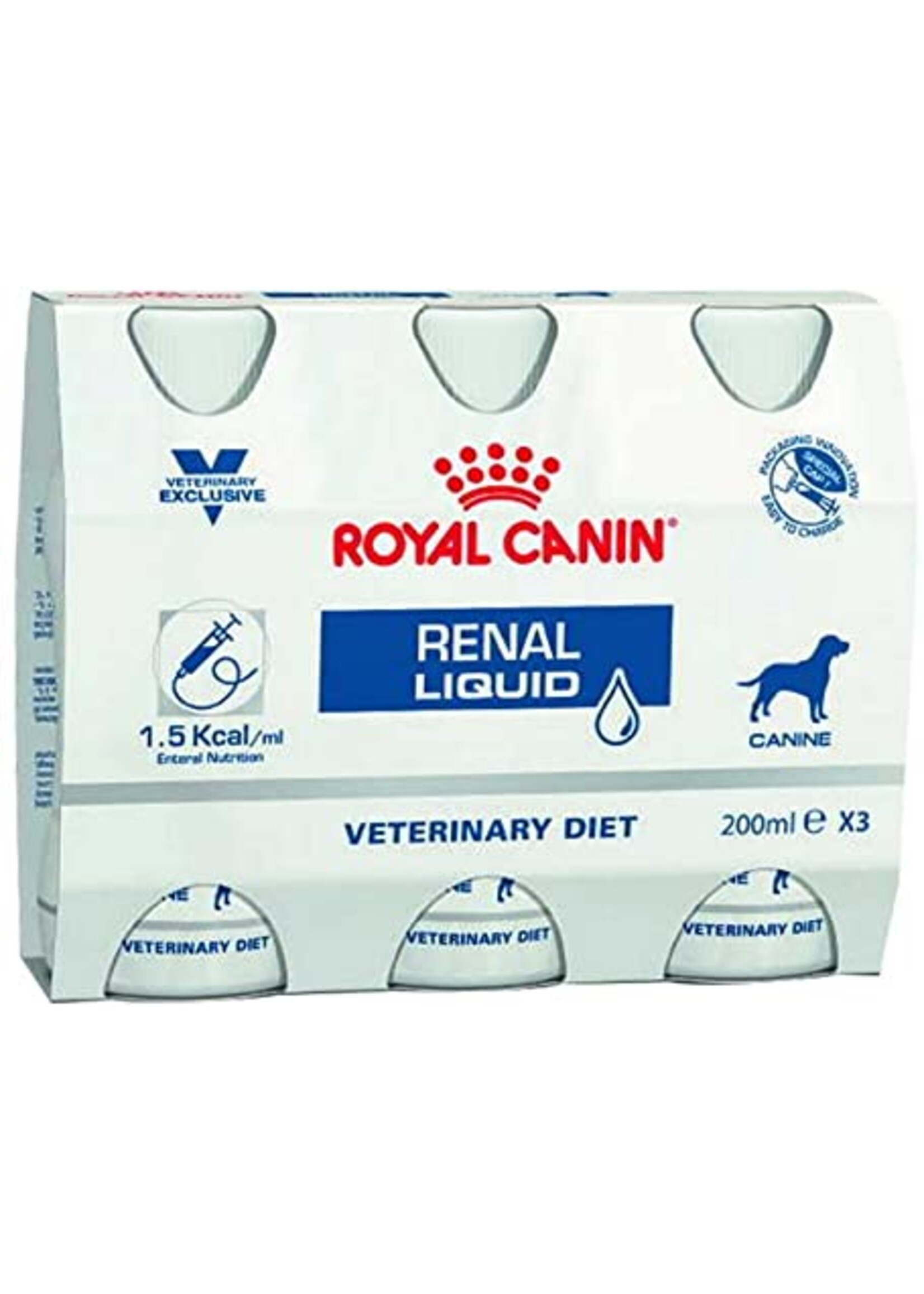 Royal Canin Royal Canin Renal Liquid Hond 3x200ml