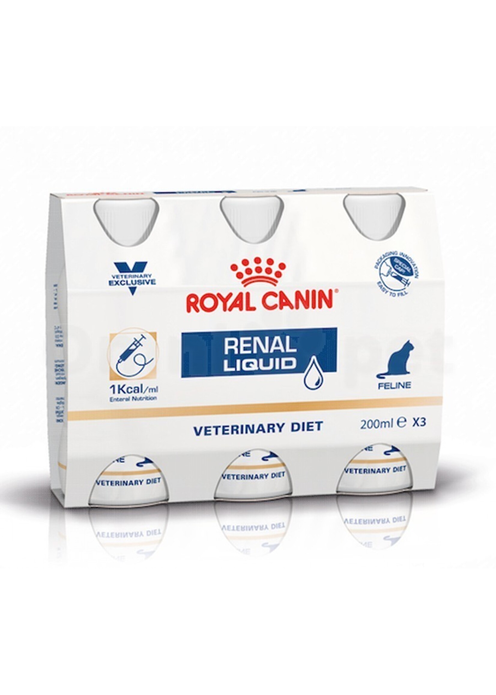 Royal Canin Royal Canin Renal Liquid Cat 3x200ml