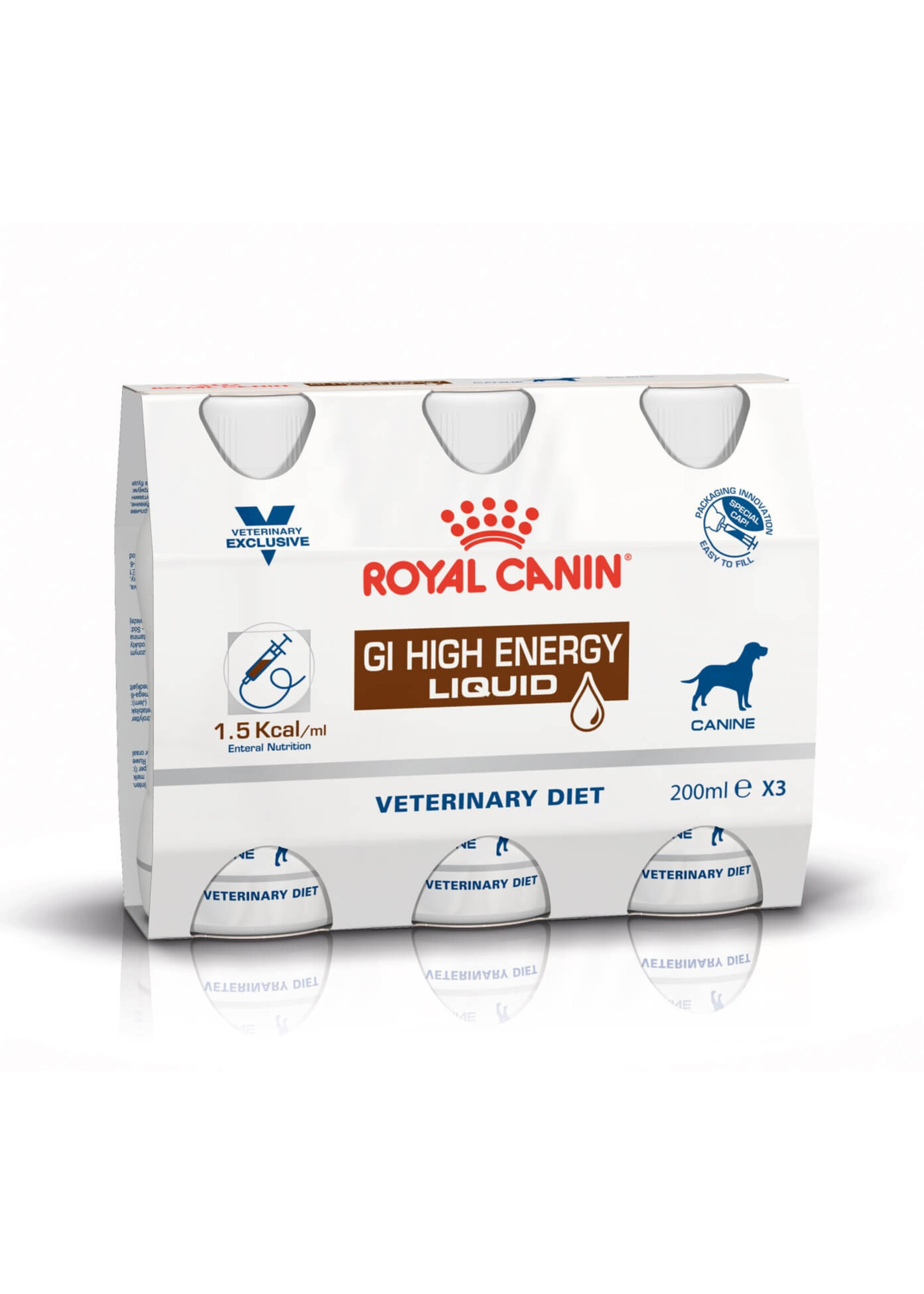 Royal Canin Royal Canin Gastrointestinal Liquid Dog 3x200ml