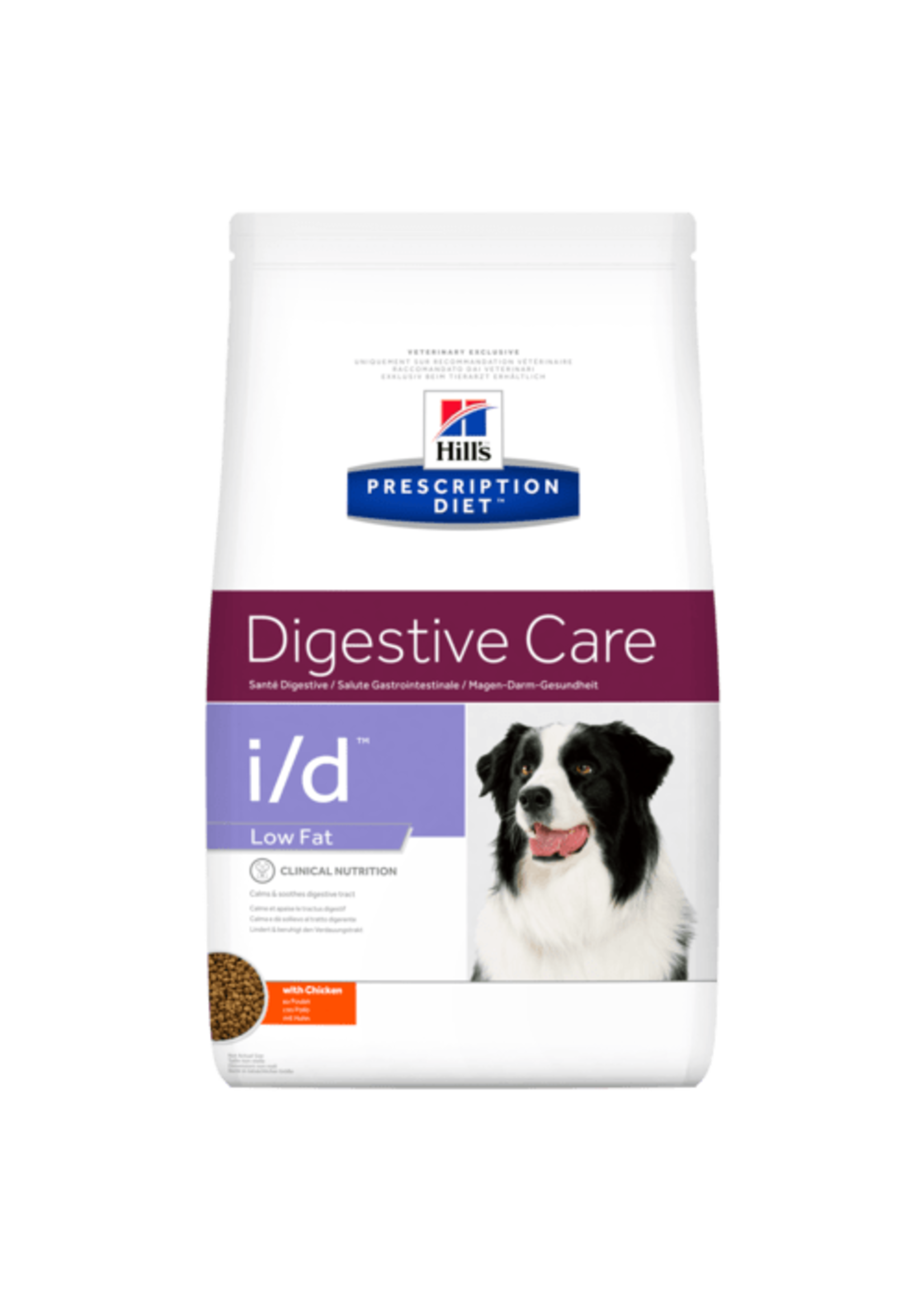 Hill's Hill's Prescription Diet I/d Low Fat Chien 10kg