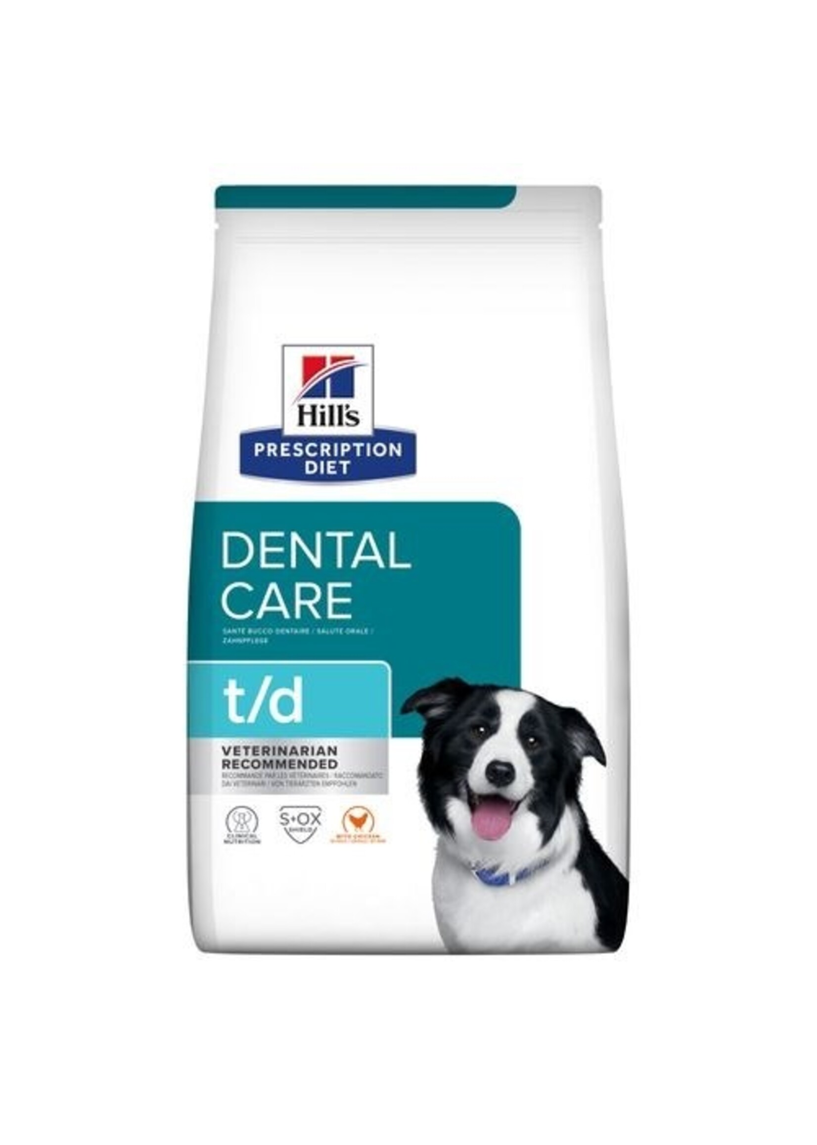 Hill's Hill's Prescription Diet T/d Dog 10kg