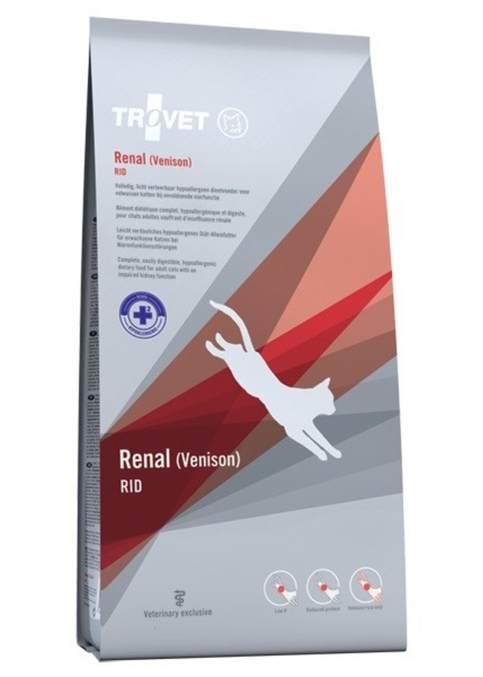 Trovet Trovet RID Renal Venison  Chat 3kg