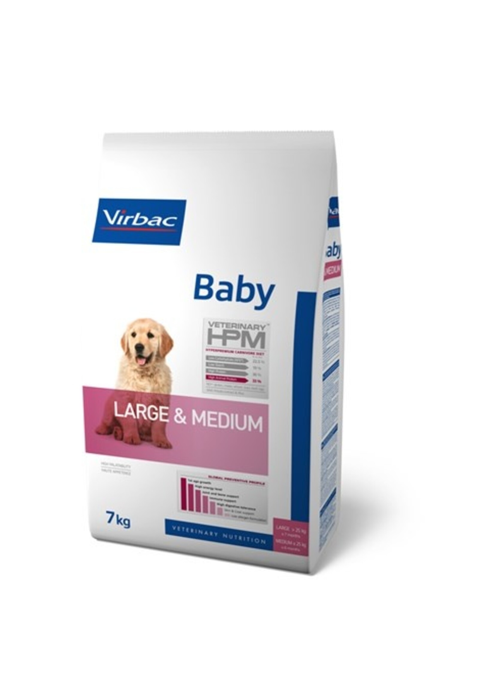 Virbac Virbac Hpm Hund Baby Large/medium Breed 7kg