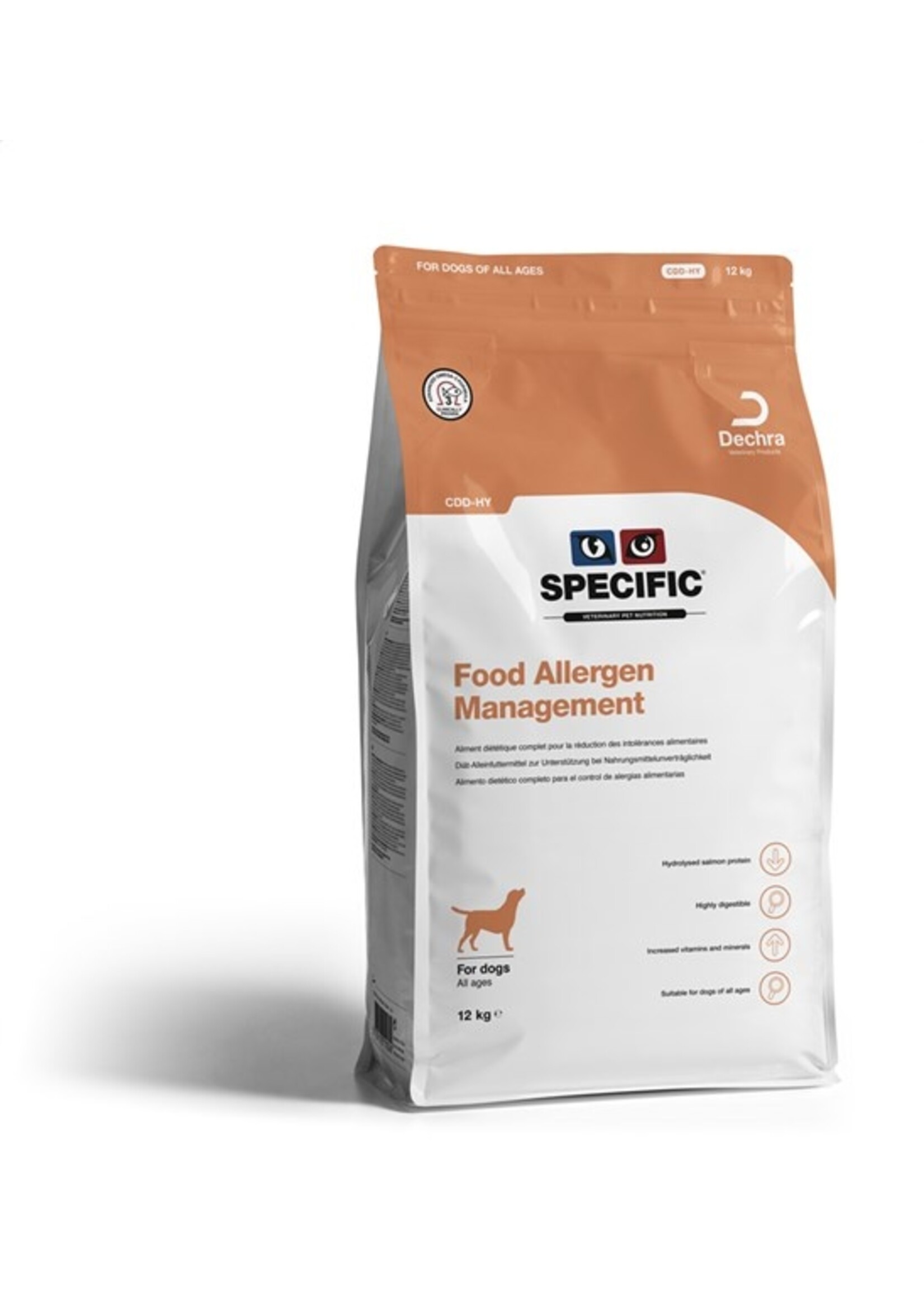 Specific Specific CDD-HY Food Allergy Chien 12kg