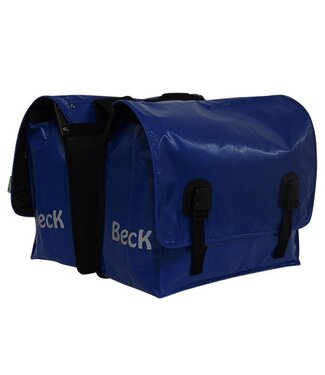 BECK Classic Blauw Dubbele Fietstas 46 Liter