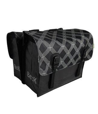 BECK Classic Black Diamonds Dubbele Fietstas 46 Liter