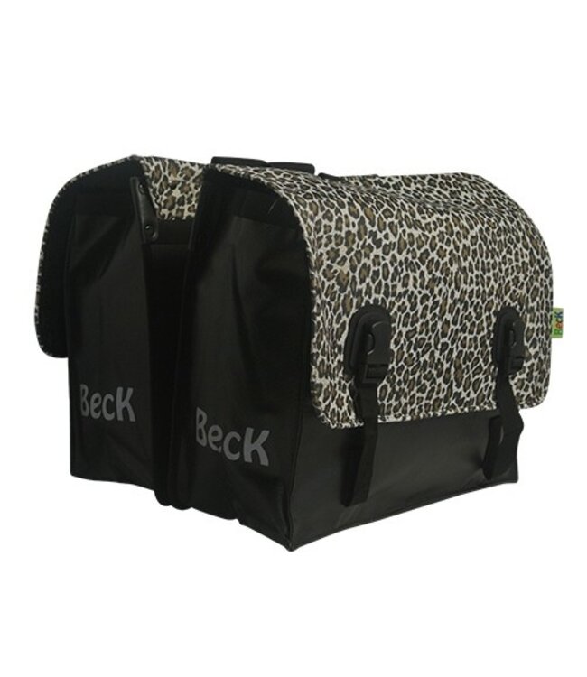 Beck Classic Leopard Dubbele Fietstas 46 Liter