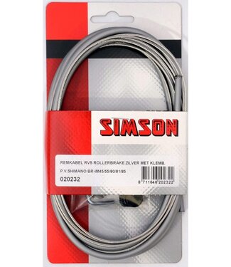 Simson Simson Remkabel Shimano Rollerbrake Zilver