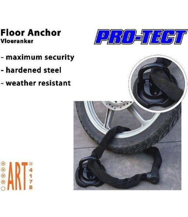 Pro-tect Muuranker Vloeranker Zwart ART 4