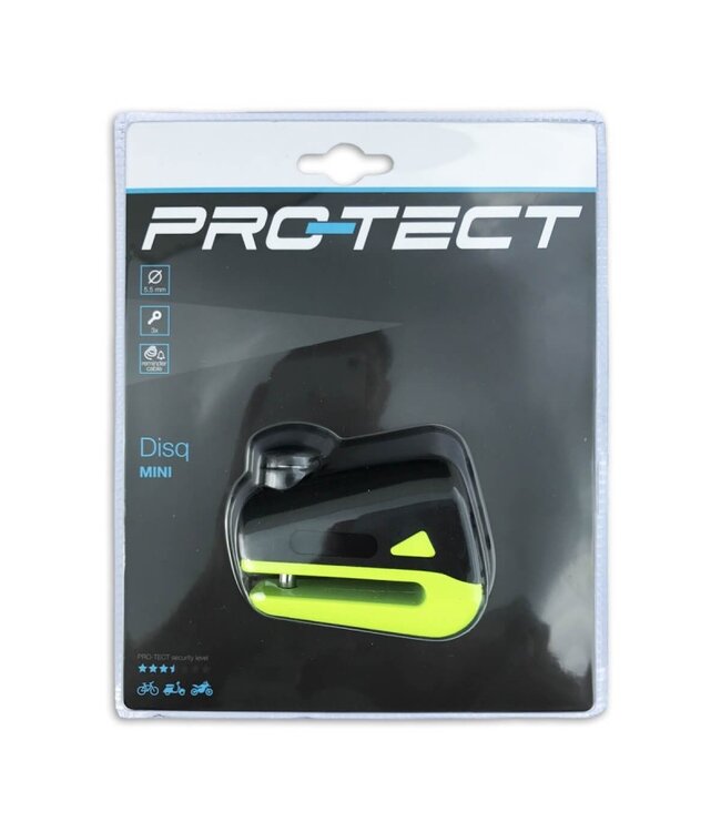 Pro-tect Schijfremslot Mini Disq Groen