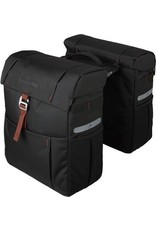 Gazelle Gazelle Dubbele Fietstas met Mik Adapter Bruin 37 Liter