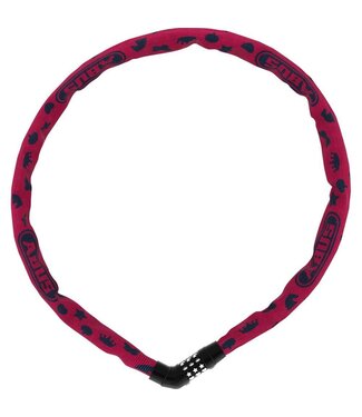 ABUS Abus kettingslot code 4804C/75 pink symbols