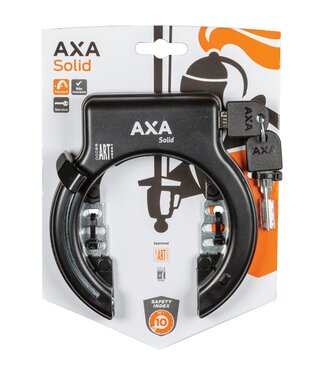 AXA Axa ringslot Solid XL zwart