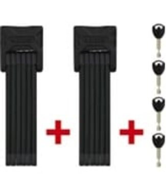 ABUS Abus vouwslot Bordo XPlus 6000K/90 black twinset SH