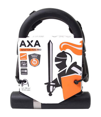 AXA Axa beugelslot Newton Mini Pro + Cable 100/10