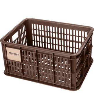 Basil Basil fietskrat S brown 17.5L recycled