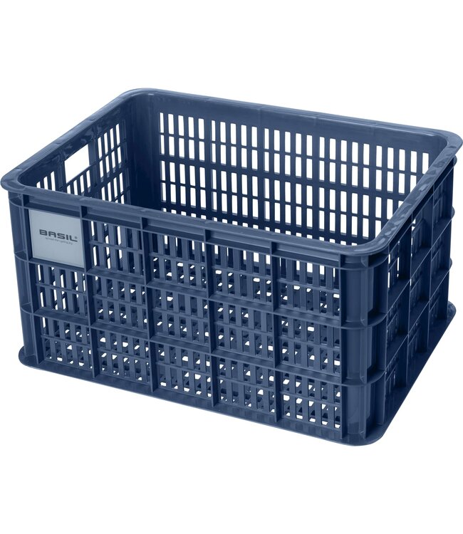 Basil fietskrat L bluestone 40L recycled