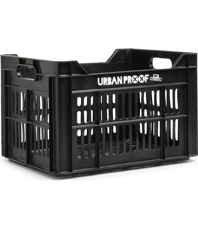 Urban Proof fietskrat 30L black Recycled 40x30x25cm