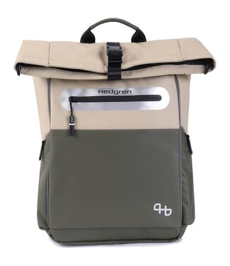 Hedgren Hedgren Commute Bike Chain backpack 18,2L Beige/Olive