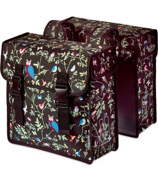 Basil Basil fietstas dubbel Wanderlust zwart 35L
