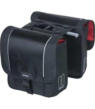 Basil Basil fietstas dubbel Sport Design black MIK 32L