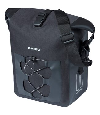 Basil Basil fietstas enkel Navigator M Waterproof zwart 12-15L