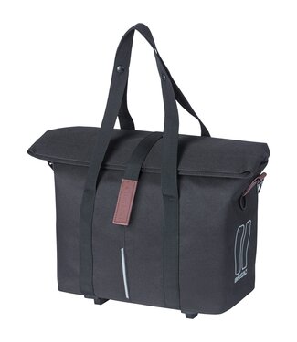 Basil Basil fietshandtas City zwart MIK - KF - Hook 8-11L
