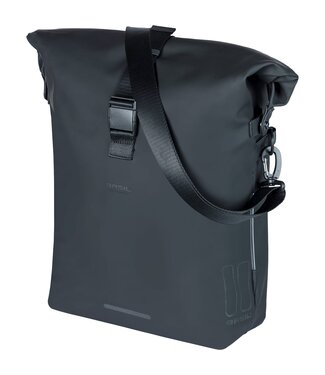 Basil Basil schoudertas SoHo MIK Side night zwart 17L