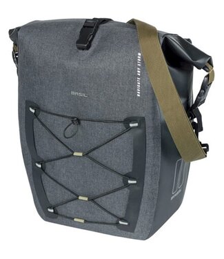 Basil Basil fietstas enkel Navigator Storm M zwart 12-15L