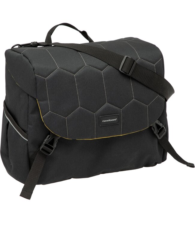 New Looxs schoudertas Mondi Joy Quilted black 18,5L