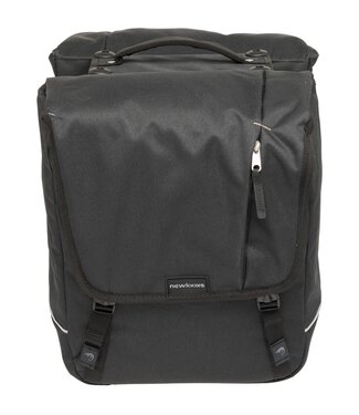 New Looxs New Looxs fietstas dubbel Nova black Racktime2 32L