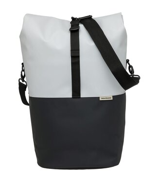New Looxs New Looxs fietstas enkel Nyborg light grey/black 17L